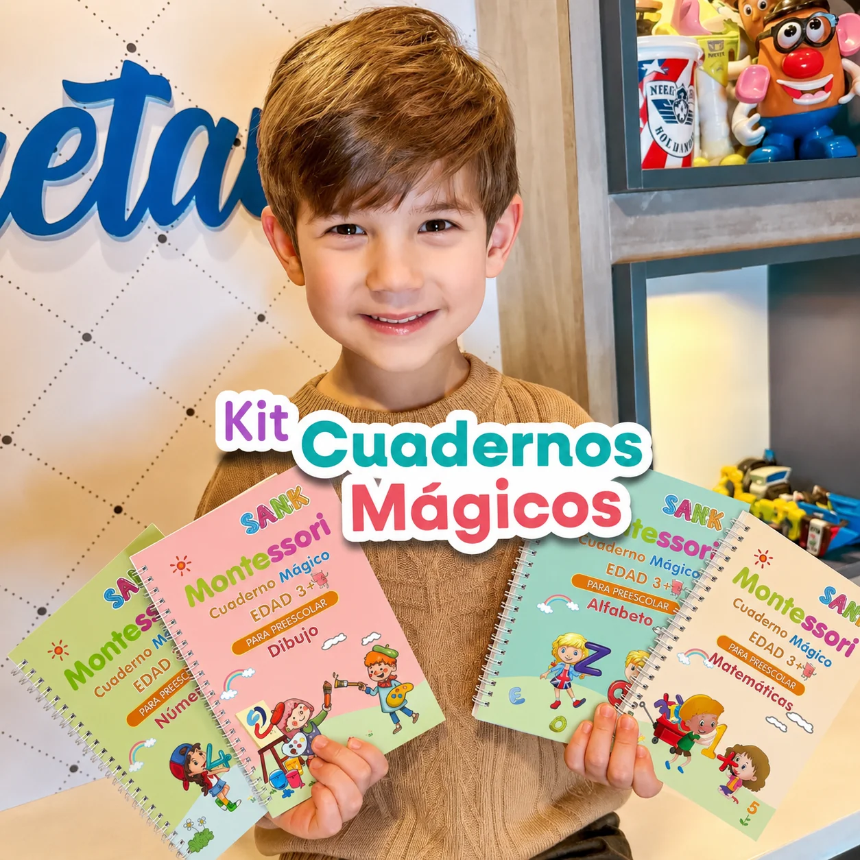  KIT DE CALIGRAFÍA MÁGICA MONTESSORI