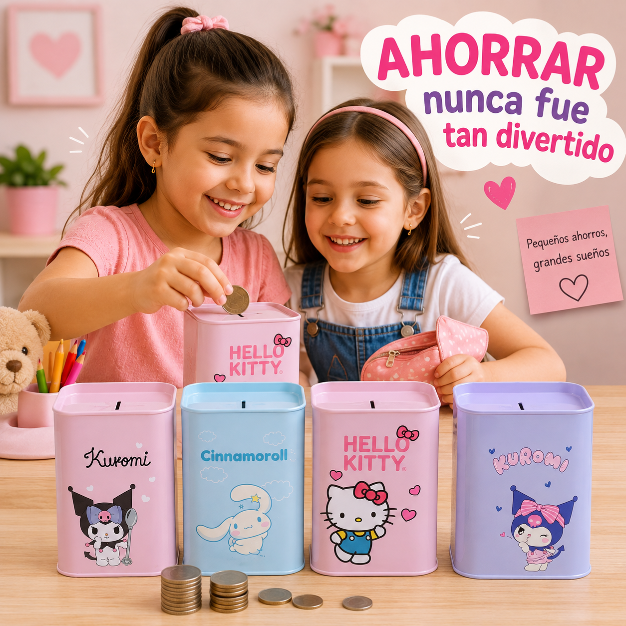  ALCANCÍA DE PERSONAJES CON LICENCIA