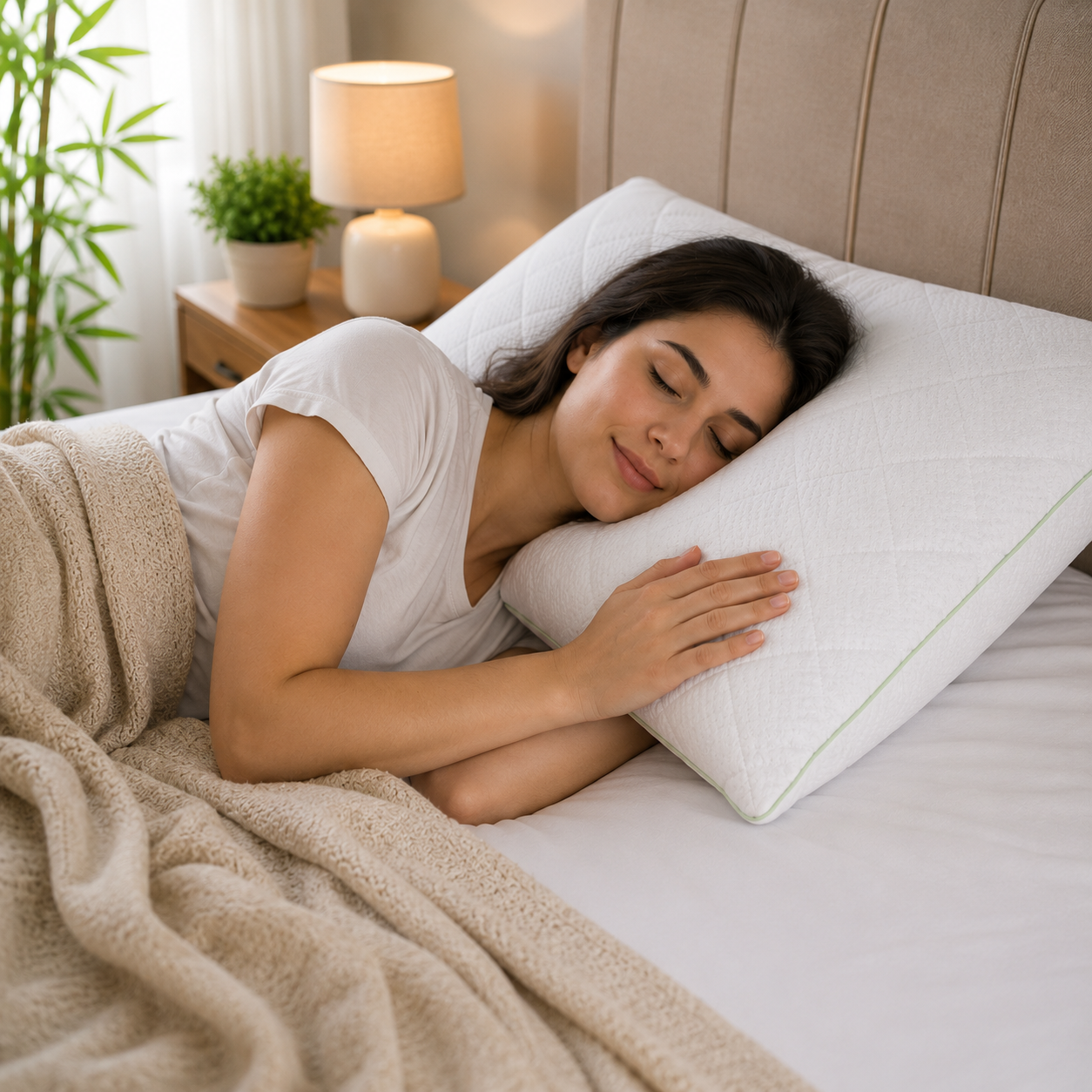PACK DE 2 ALMOHADAS DE BAMBOO 2