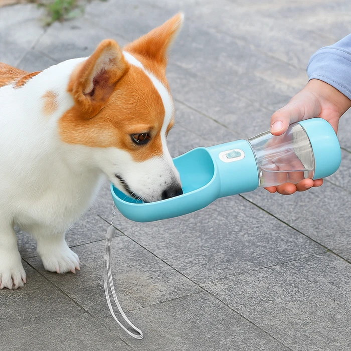 BOTELLA DE AGUA PORTATIL PARA MASCOTAS