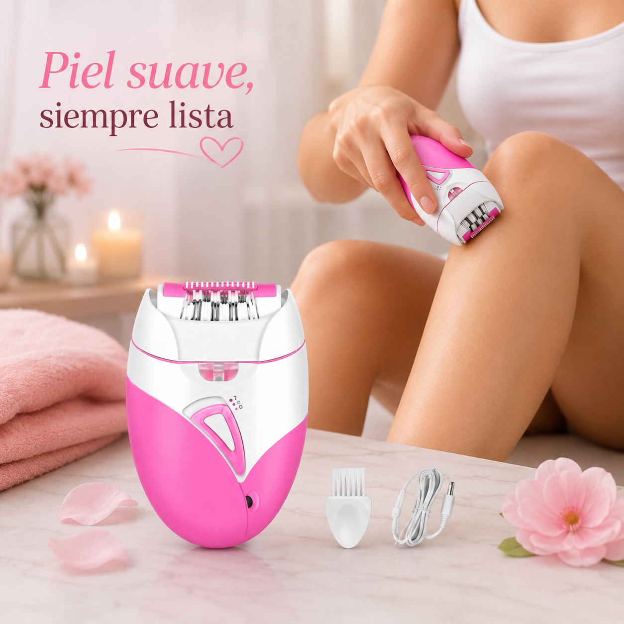 DEPILADORA ELÉCTRICA FEMENINA