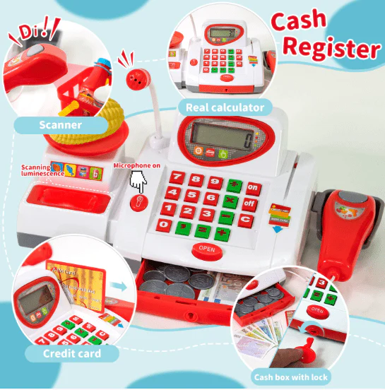 JUEGO DE CAJA REGISTRADORA