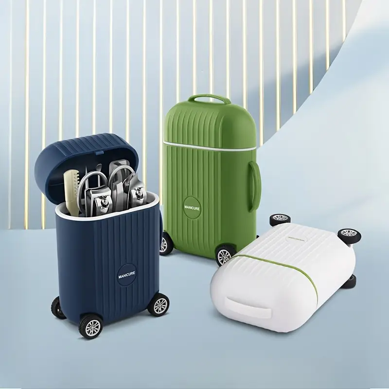 KIT DE MANICURE-PEDICURE EN MALETA
