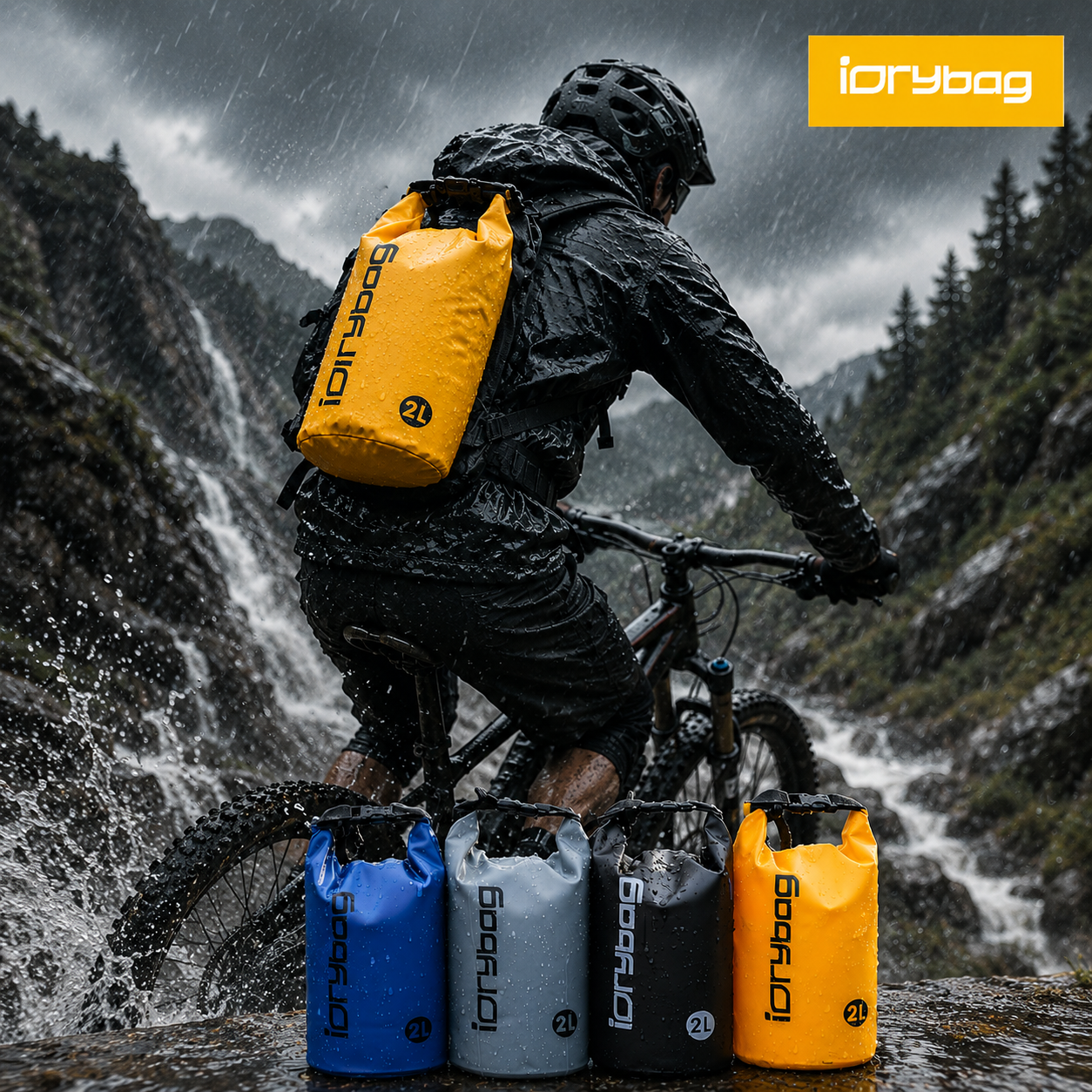 MOCHILA IMPERMEABLE PARA VIAJEROS