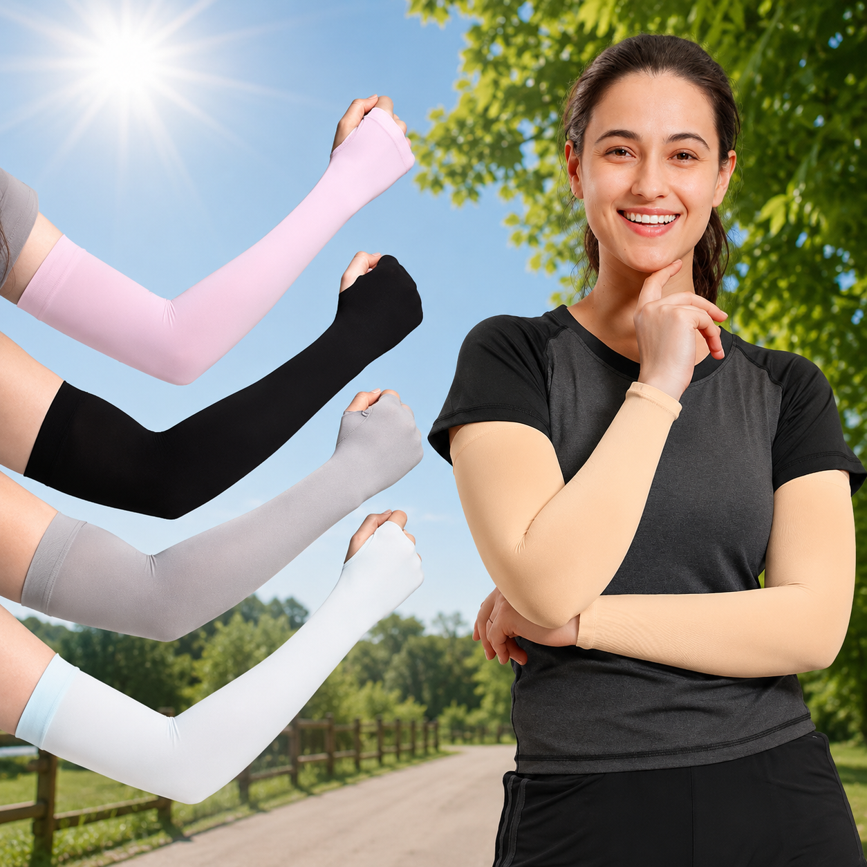 PACK DE 2 MANGAS PROTECTORAS DE SOL