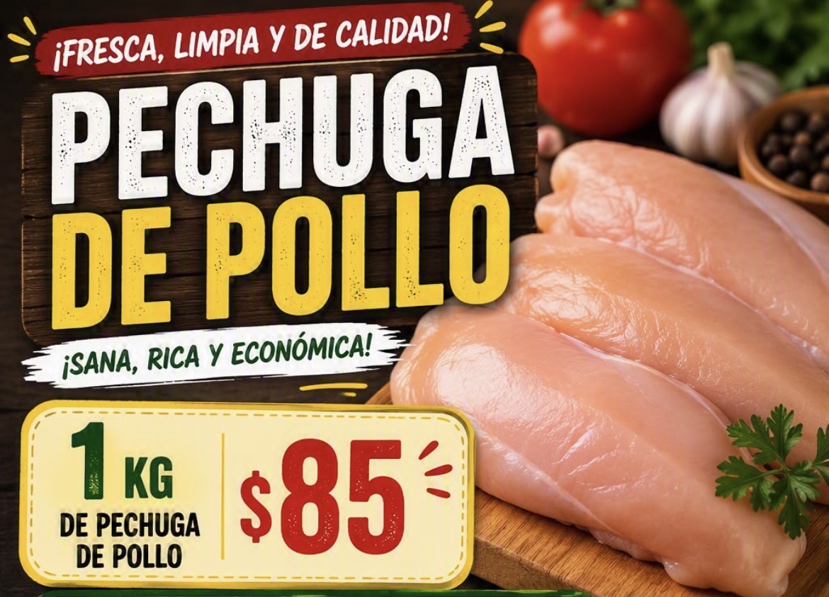 Pechuga de pollo 1kg
