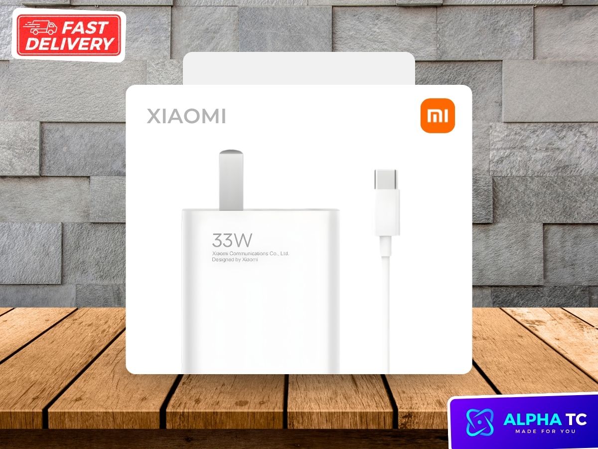 Cargador Xiaomi 33W Original Carga Rápida ✅