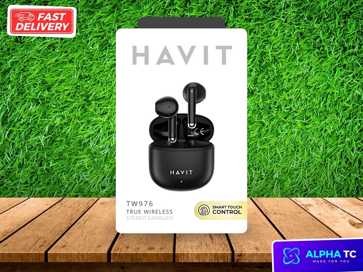 Auriculares Bluetooth Havit TW976 Negro ✅