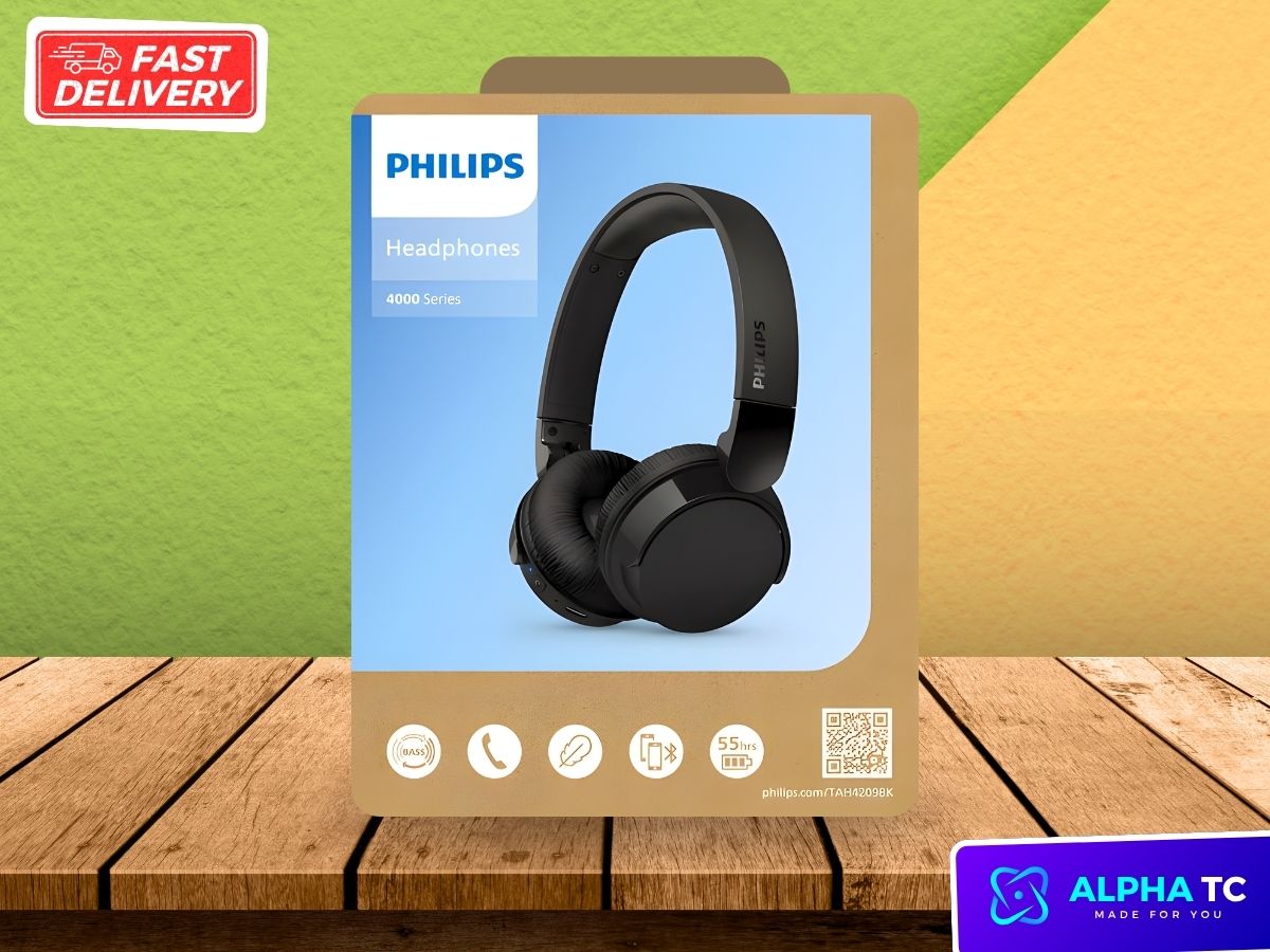 Auriculares Philips 4000 Series Negro ✅