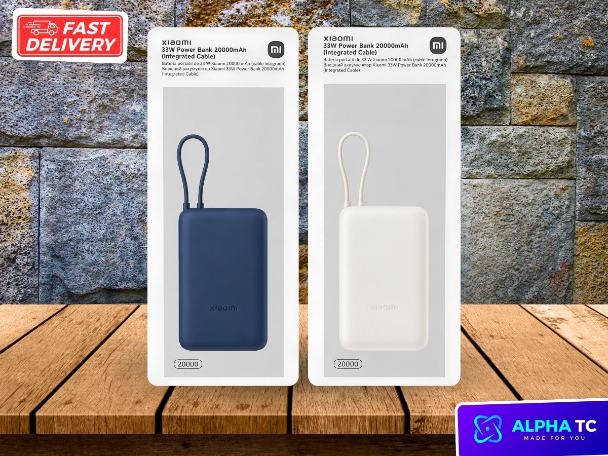 Power Bank Xioami 20,000mAh de 33W Original ✅