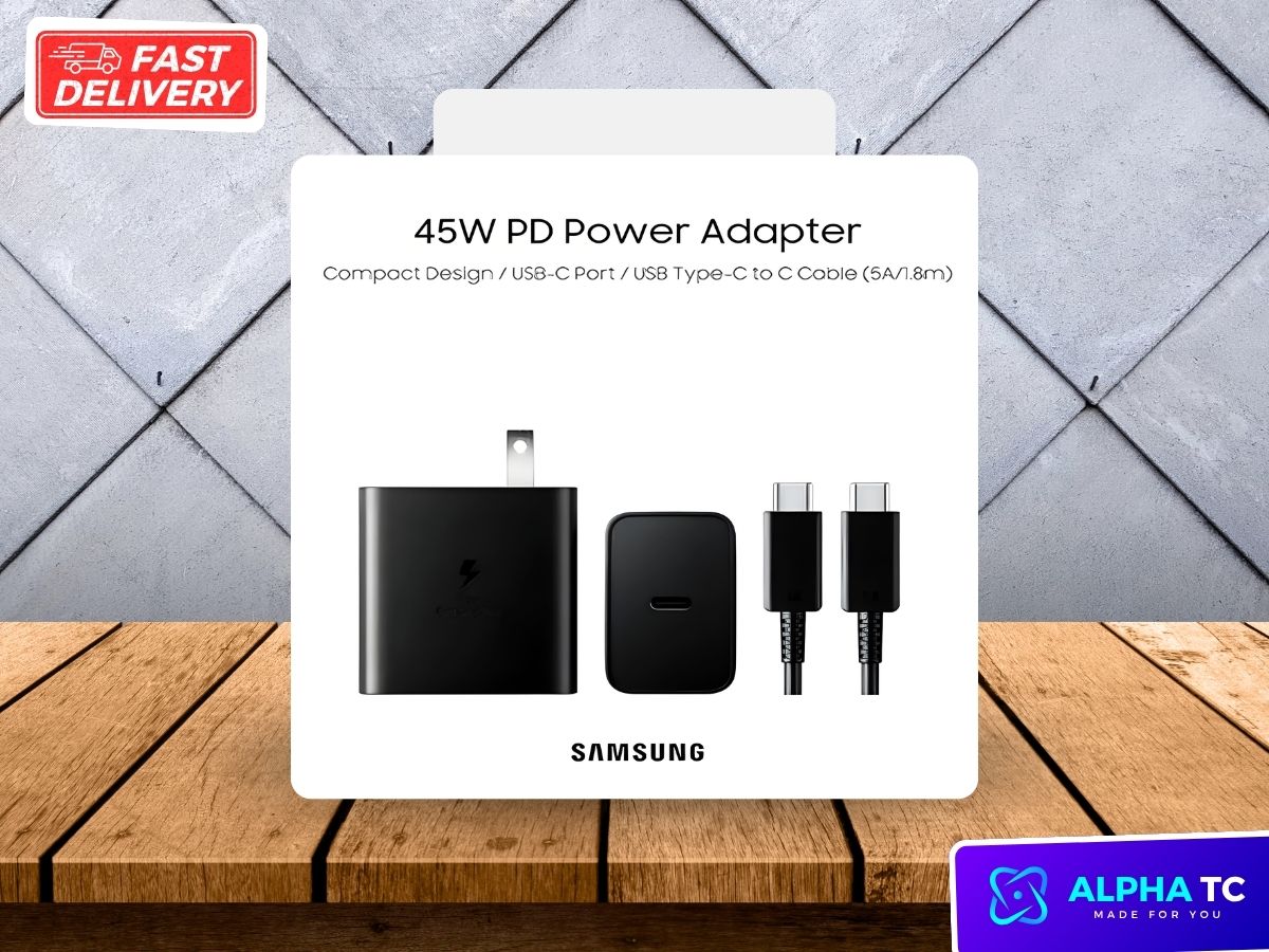Cargador Samsung 45W Original Carga Rápida ✅