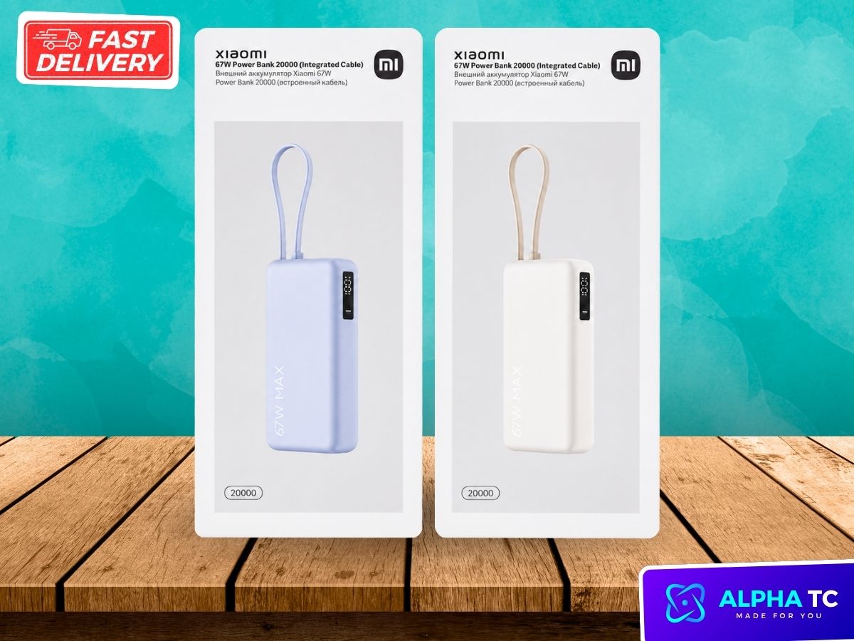 Power Bank Xiaomi 20,000mAh 67W Original Carga Rápida ✅