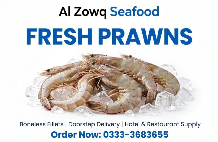 Fresh Prawns FYN (42/50) - Cleaned & Peeled - Ready to Cook