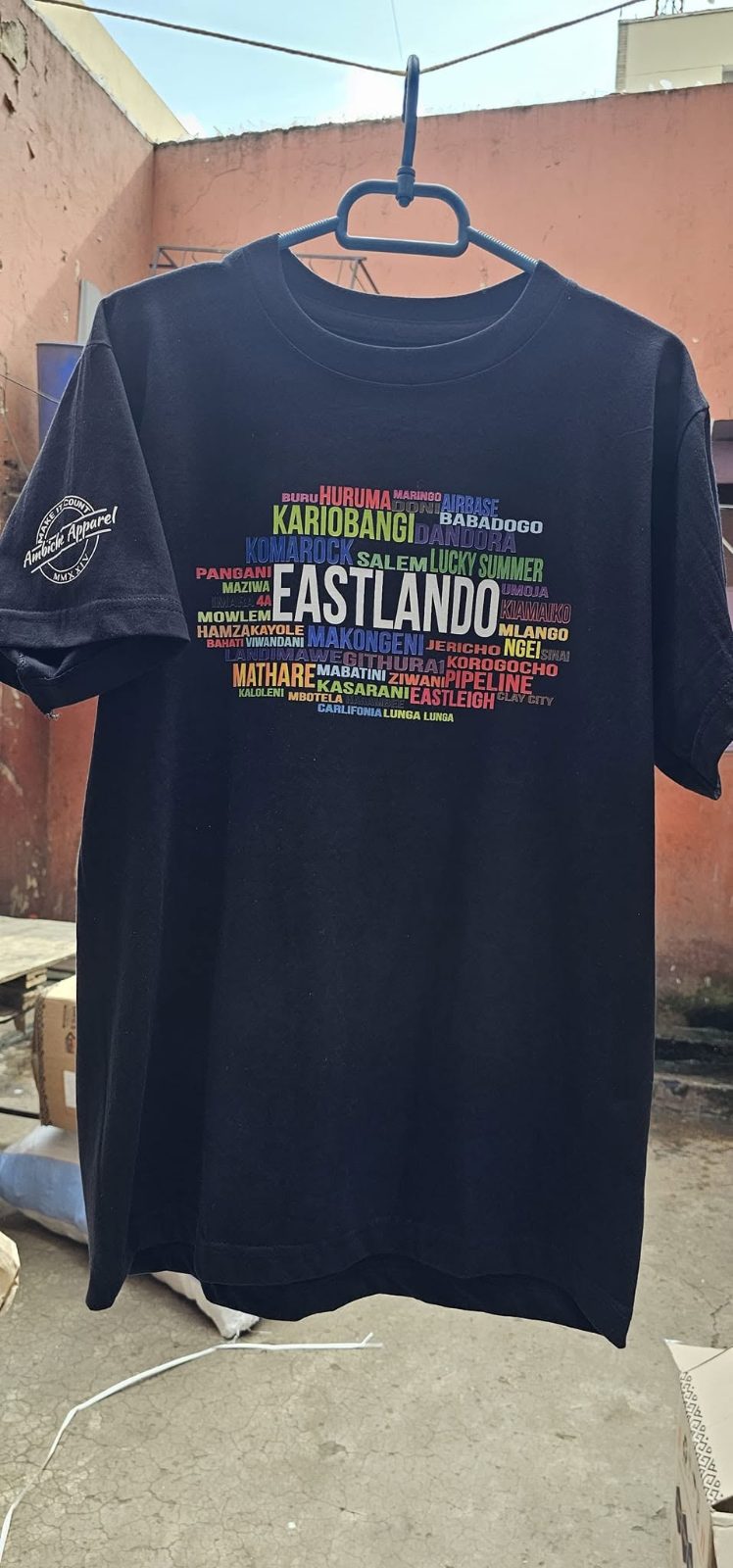 Eastlando Black Tee