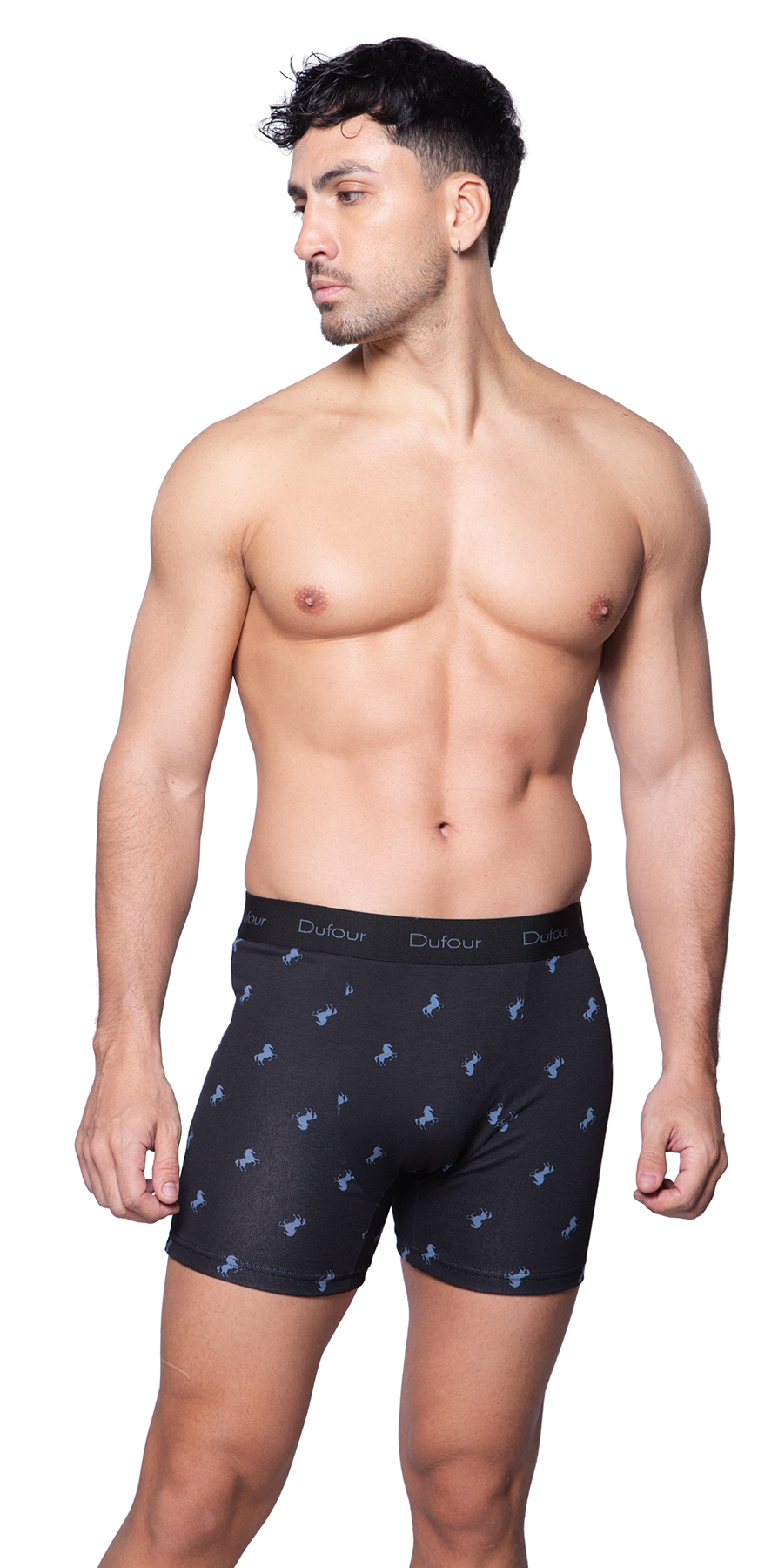 Bóxer estampado algodón y lycra  3