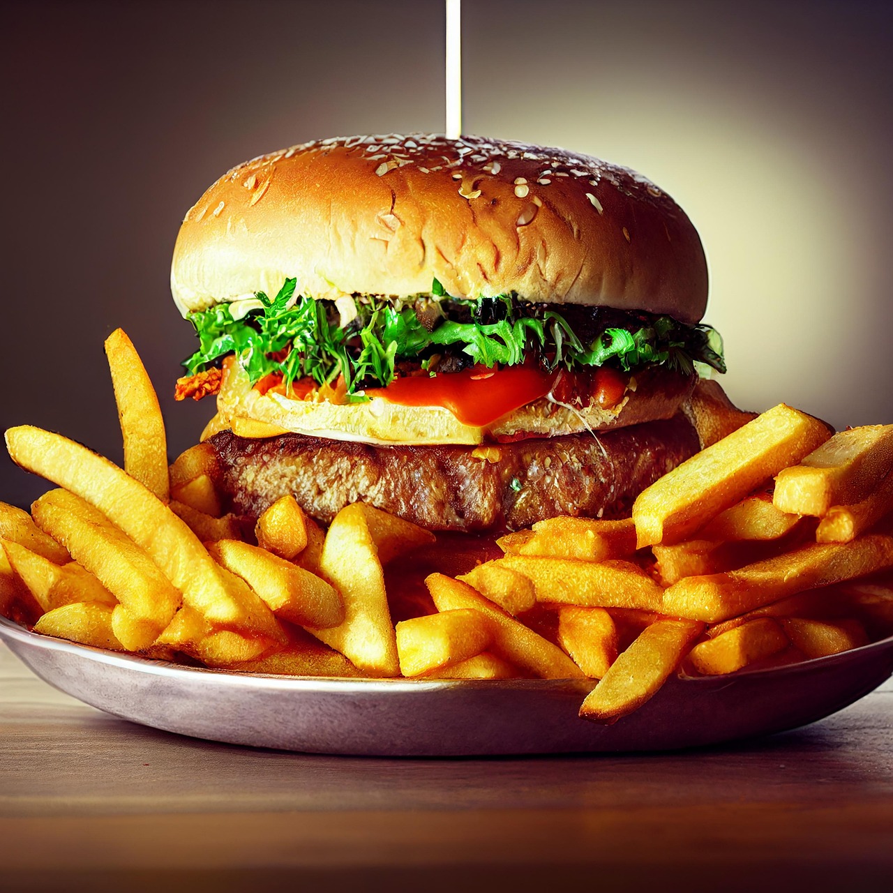 Hamburguesa de Res