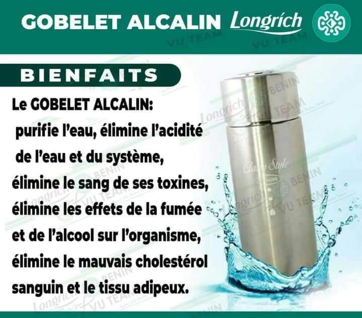 Gobelet alcalin longrich 