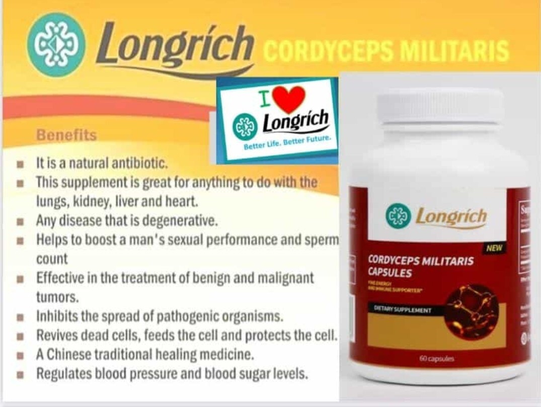 Cordicep capsule longrich 