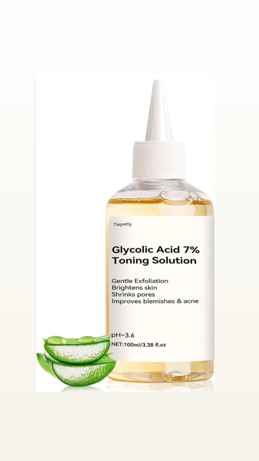 🍃Ácido Glicólico 7% – Solución Tonificante 🍃