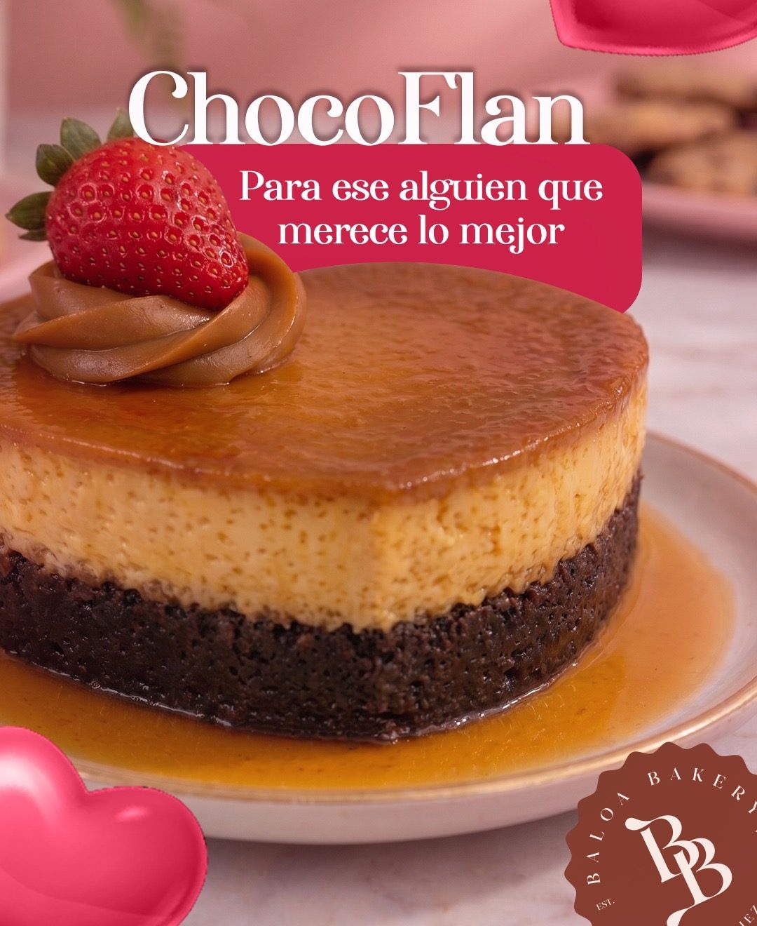 Chocoflan 1/4