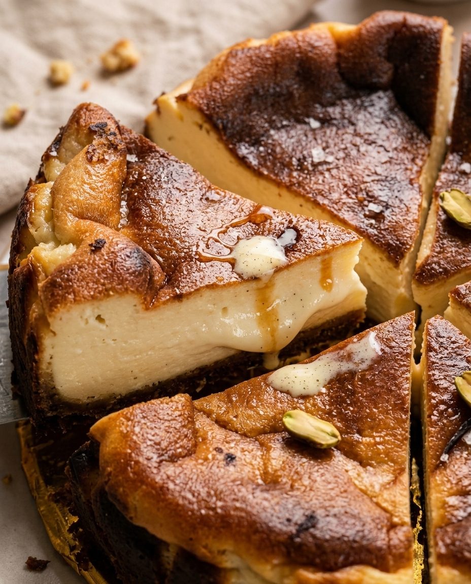 Torta vasca (para dos personas)