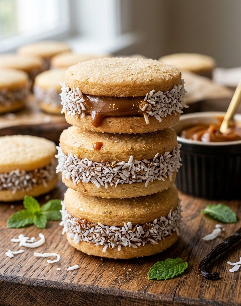 Galletas tipo alfajor
