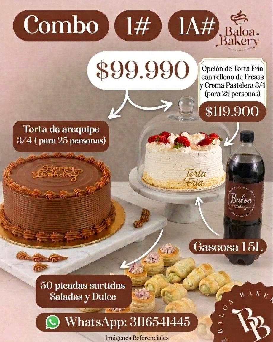 COMBO TORTA Y PICADAS 2