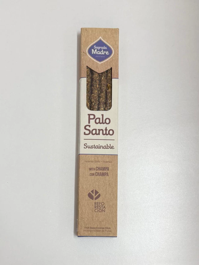 Palo Santo con Champa Sagrada Madre