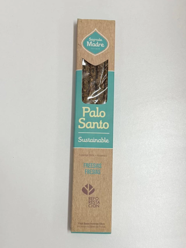 Palo Santo con Fresias Sagrada Madre