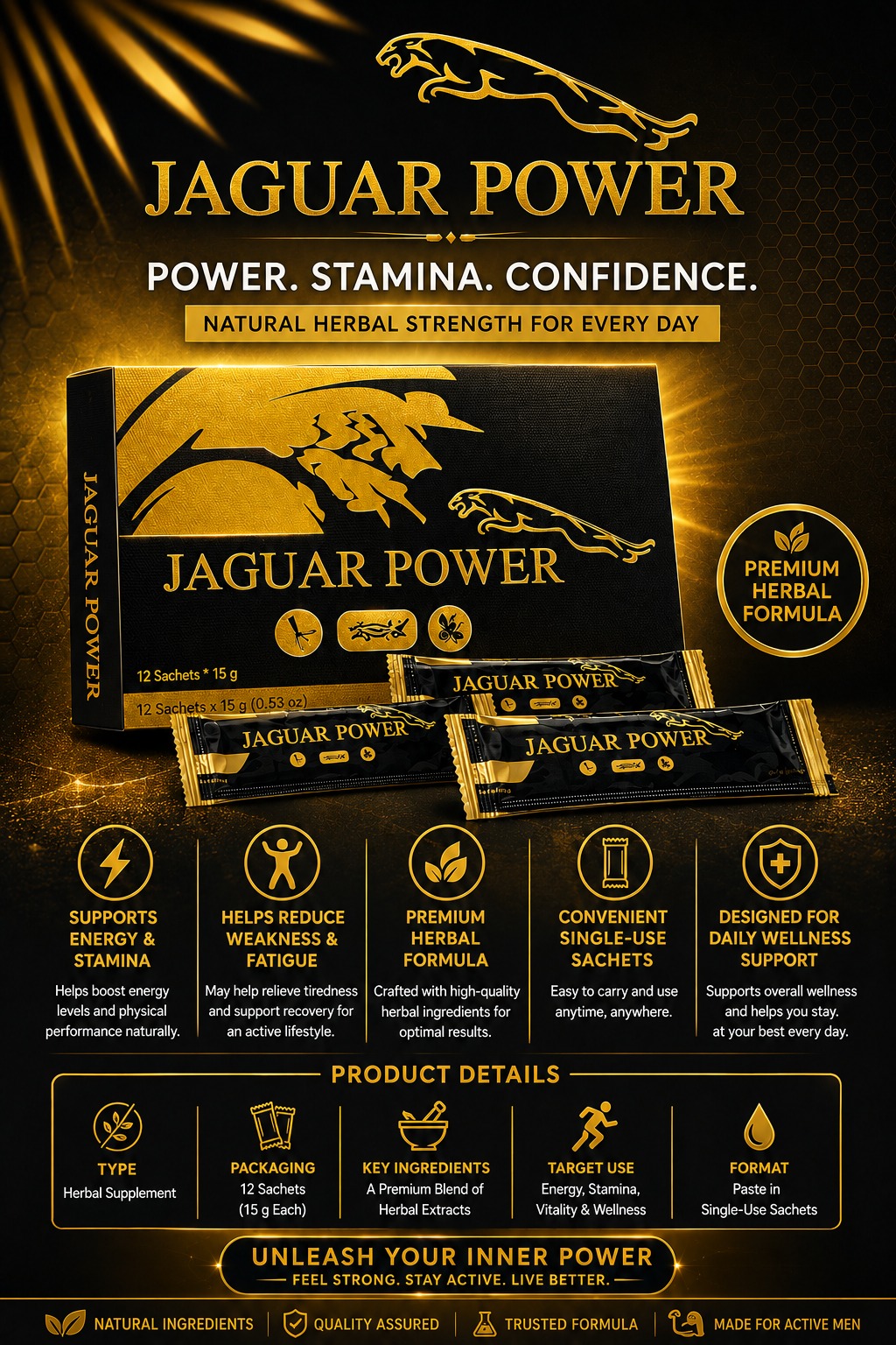  Jaguar Power Honey For Men 2