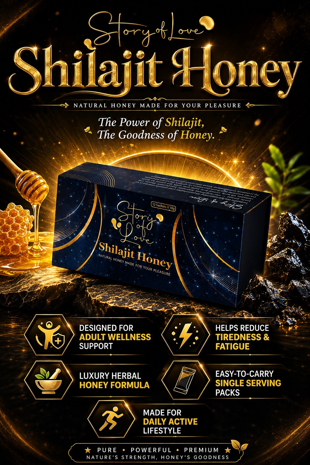 Shilajit Honey For Men & Women - Image 1