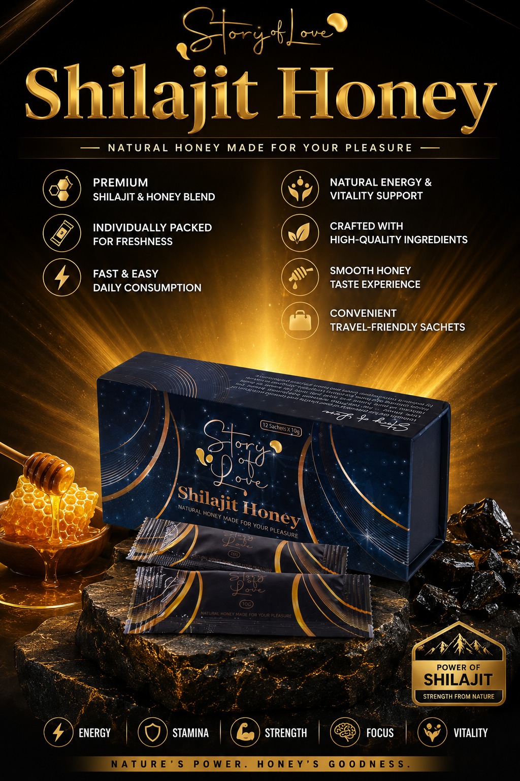 Shilajit Honey For Men & Women 2