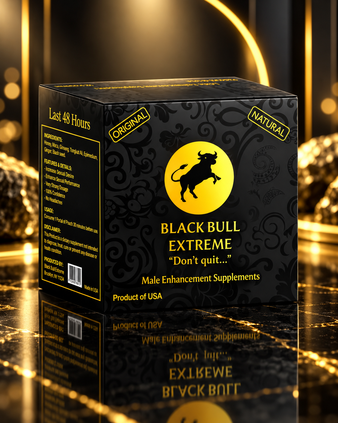 BLACK BULL EXTREME (Male Vitality Liquid Supplement) 2