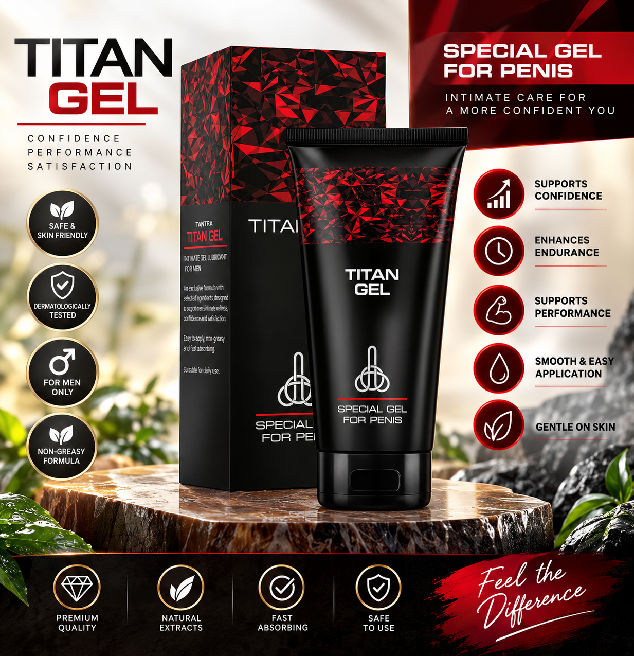 TITAN GEL (Men’s Intimate Massage Gel)