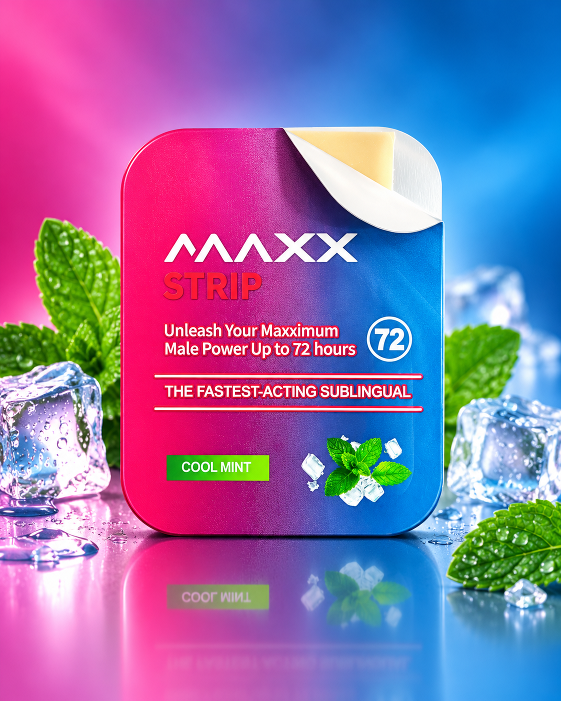 MAXX STRIP FOR MEN POWER(COOL MINT) 2