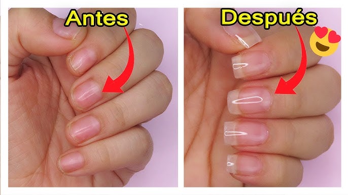 Baño de gel / kapping sobre uñas natural 