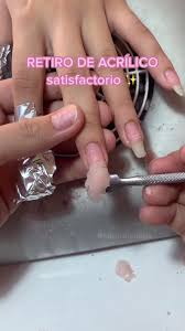 Retiro de acrílico o gel + nutrición 