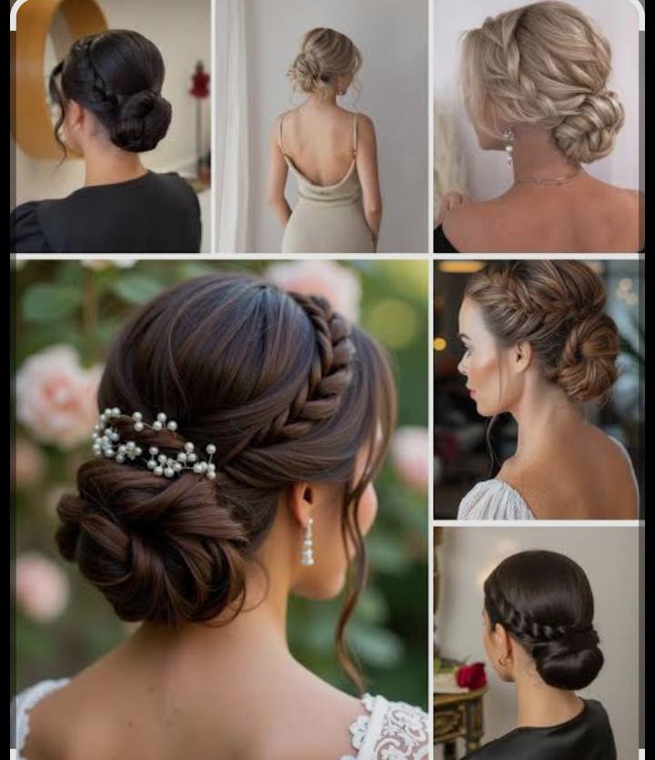 peinado de gala / recogido elegante 3