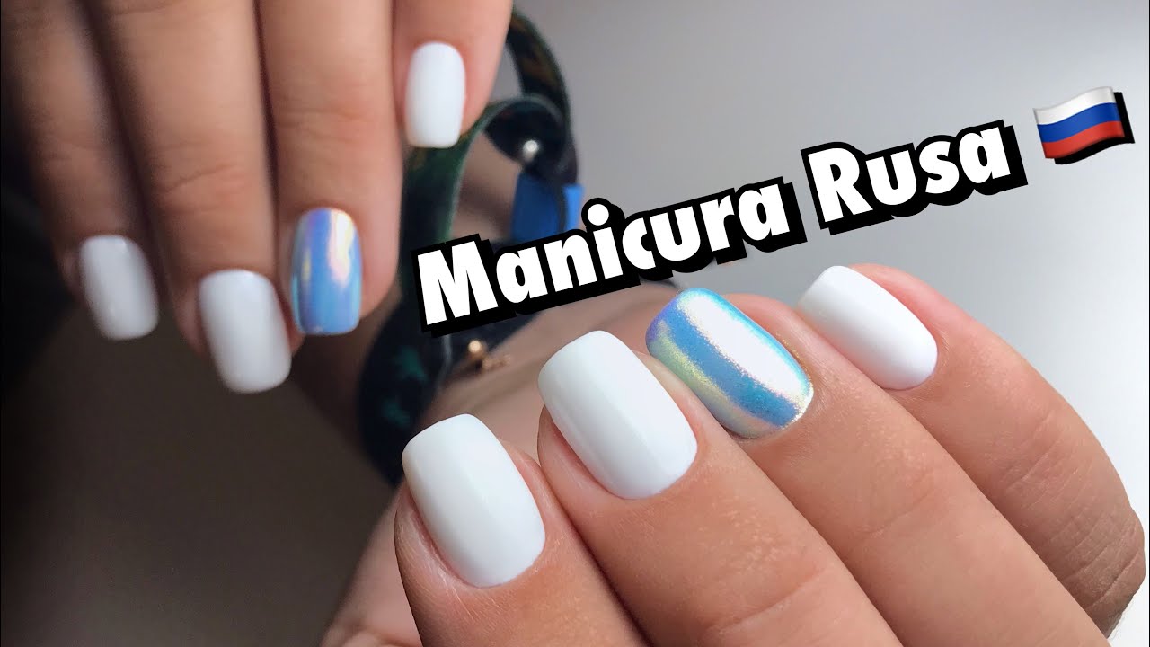 manicura rusa con esmaltado semipermanente  3