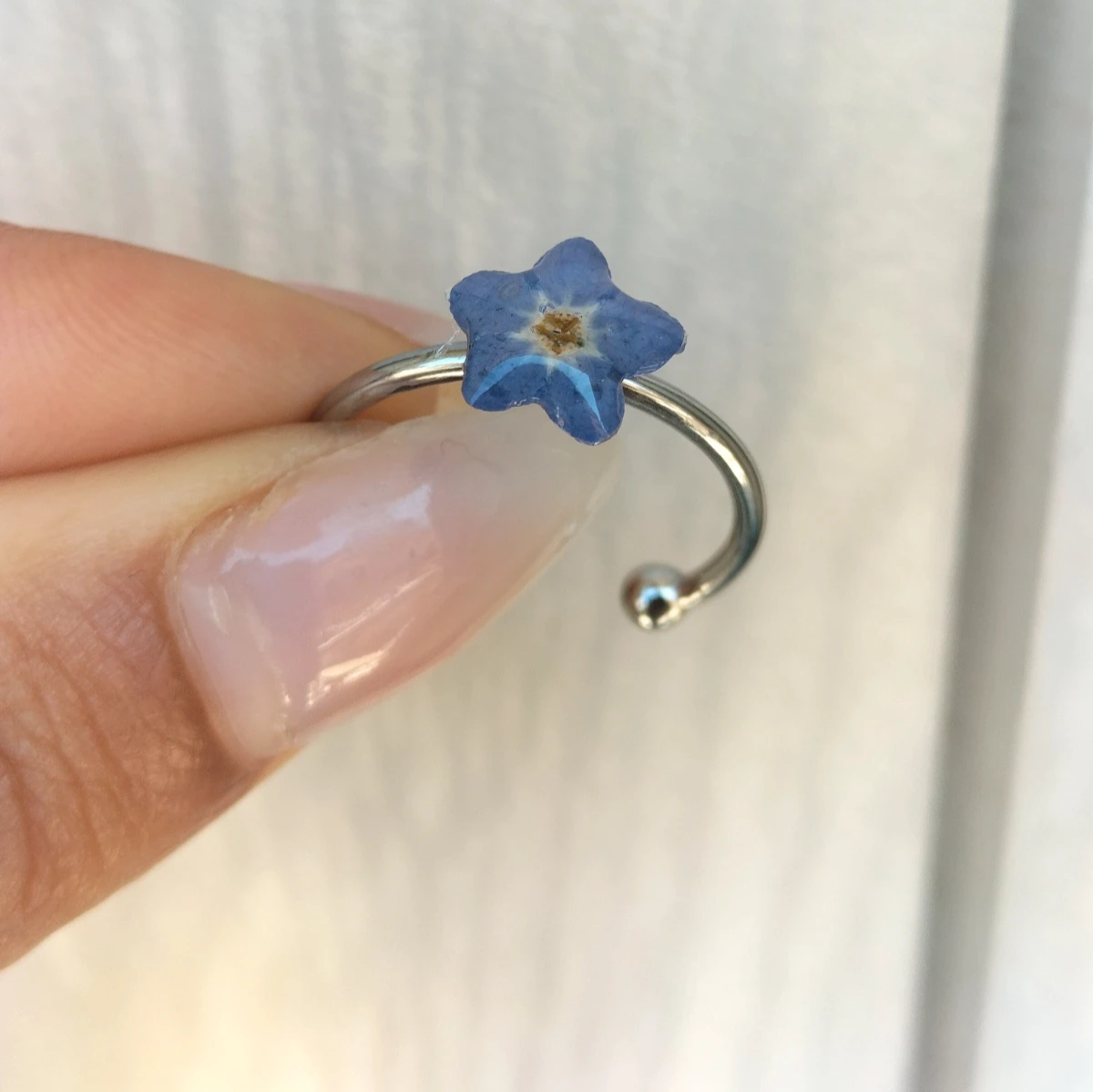 Anello regolabile non ti scordar di me 
