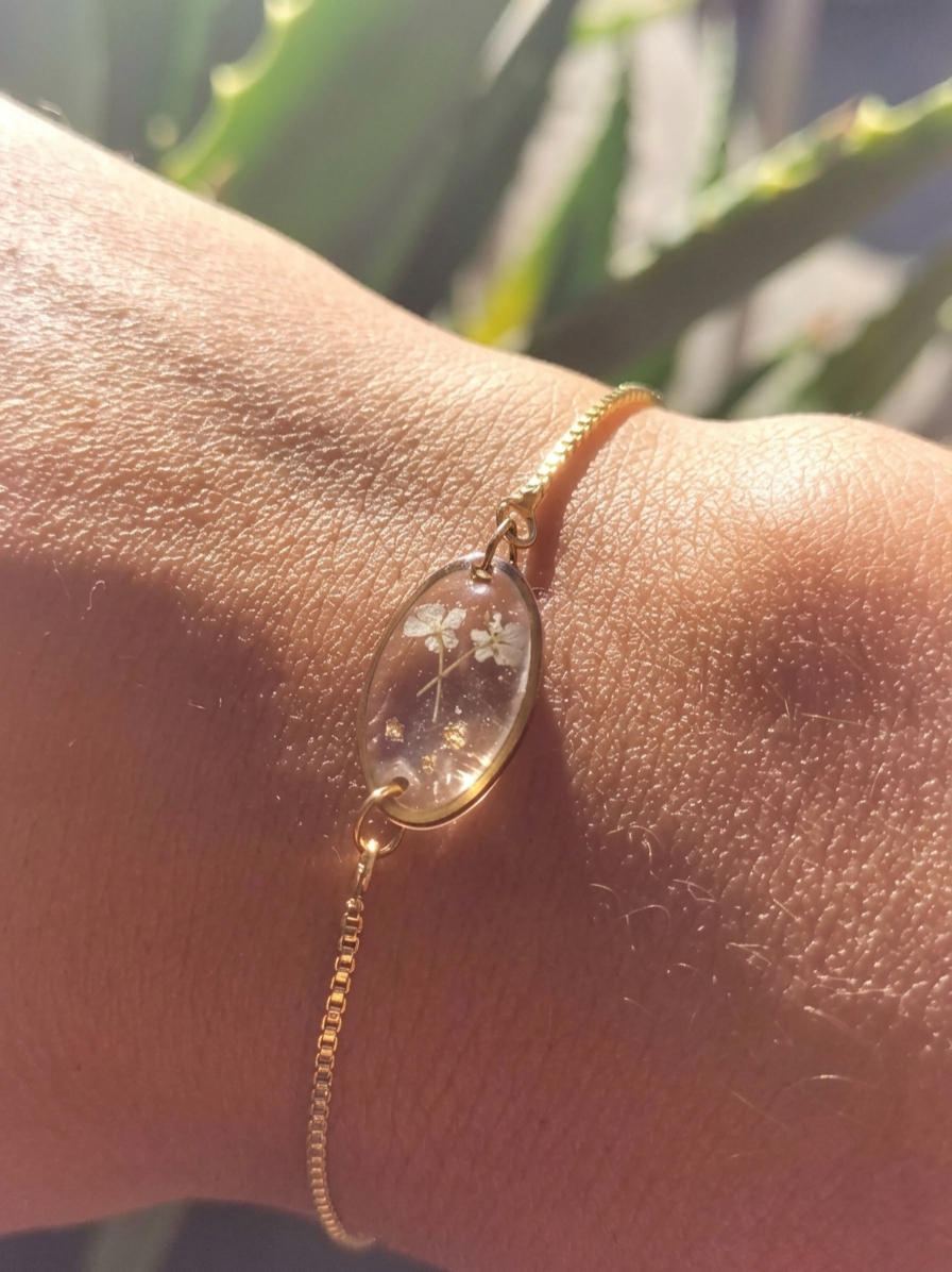 Bracciale regolabile pizzo della regina 
