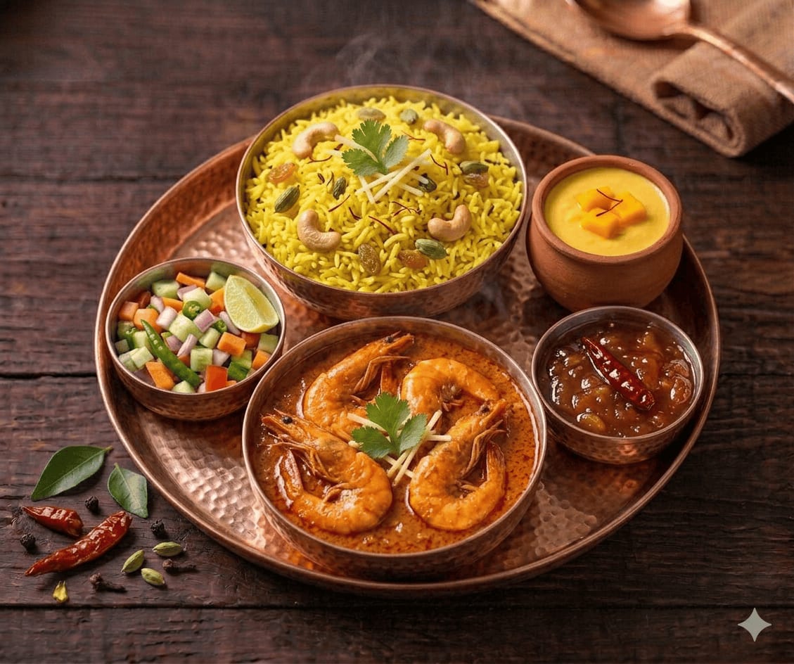 Prawn Malai Combo