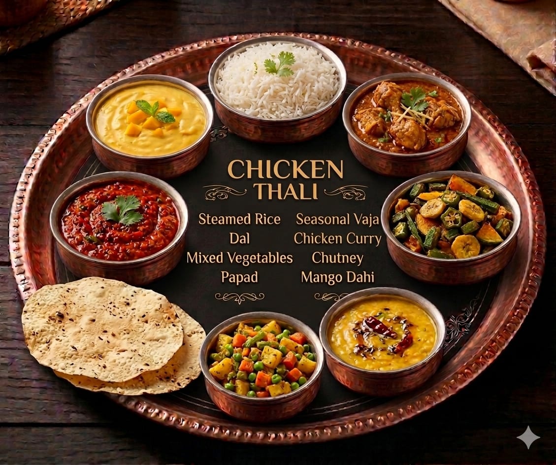 Chicken Thali