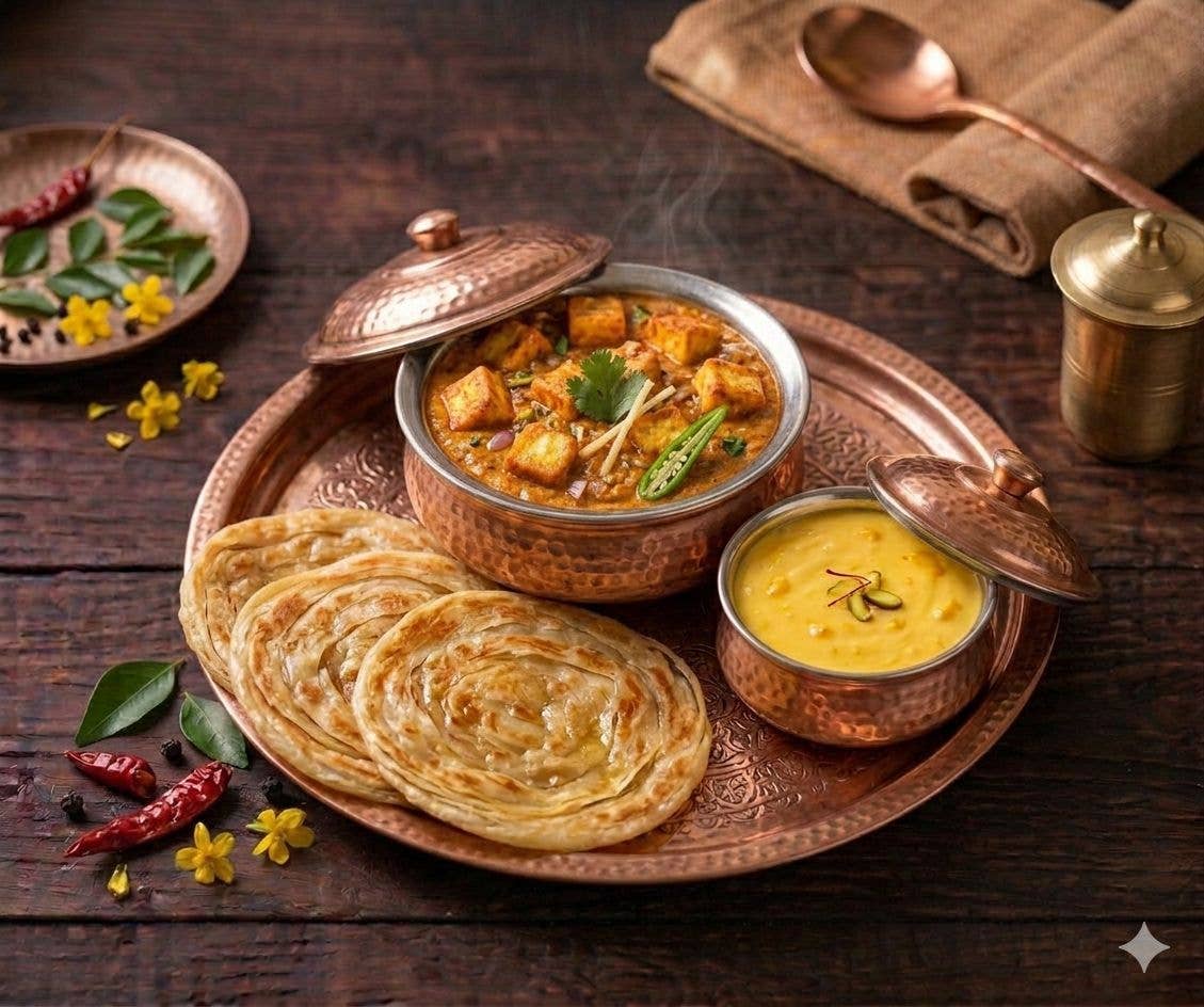 Paratha - Paneer Combo