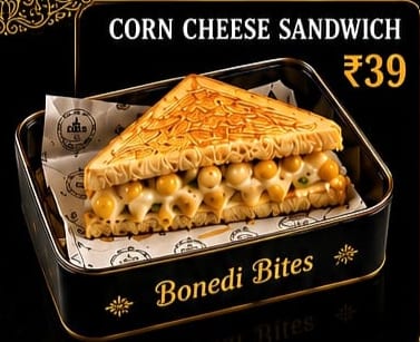 Corn Cheese Sandwich