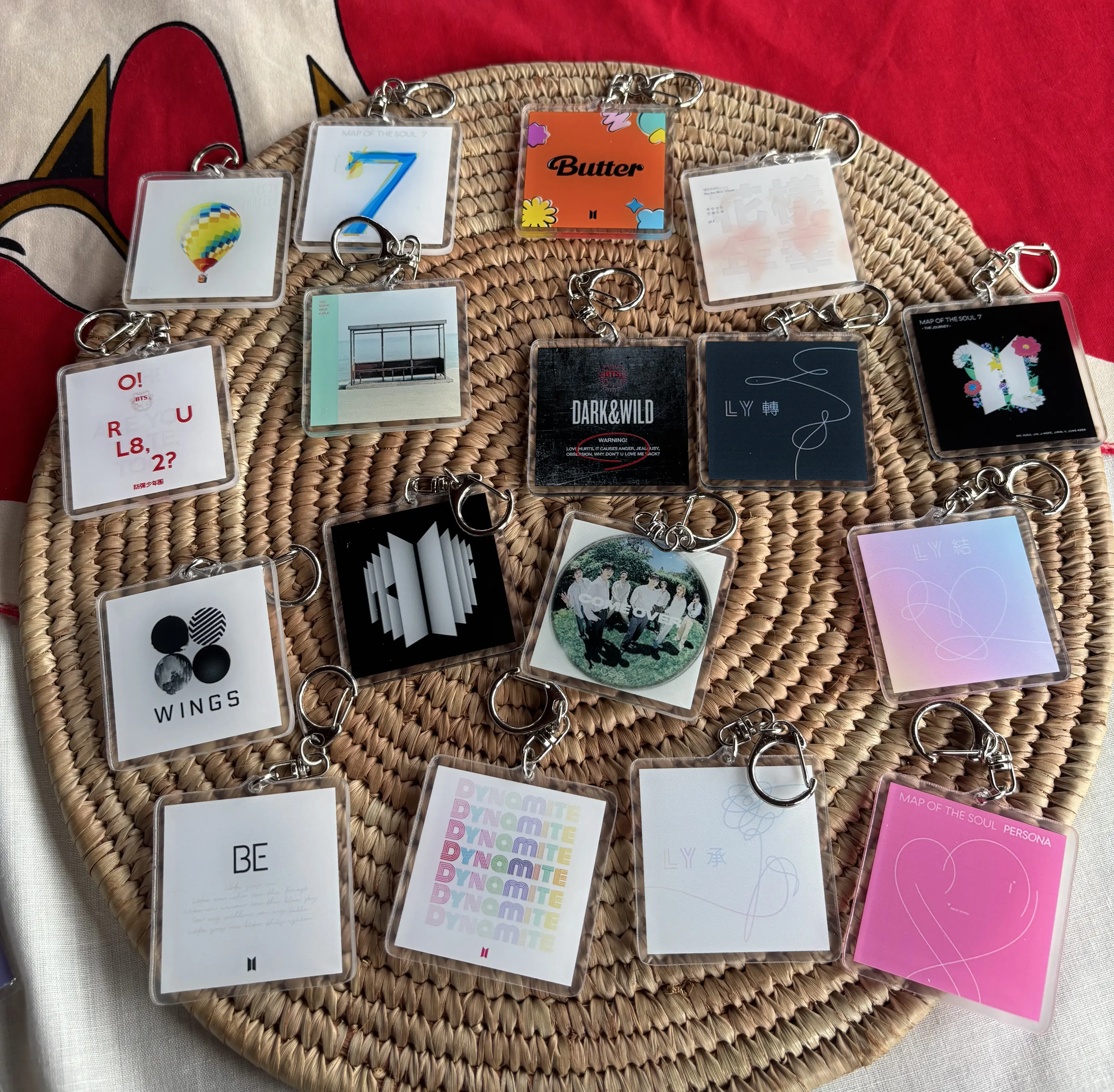 BTS Album Keychain