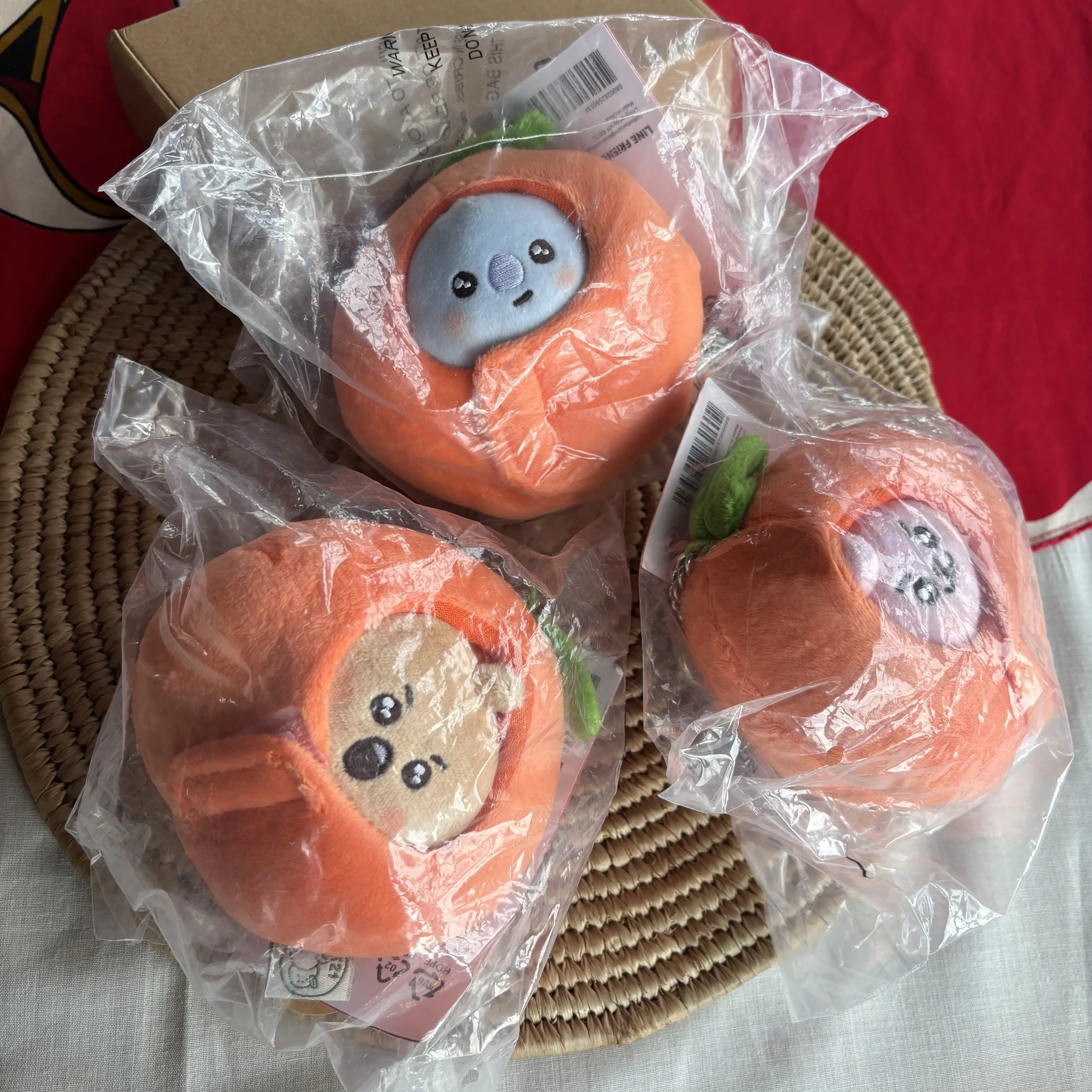 BT21 Orange Party Plush - Image 1