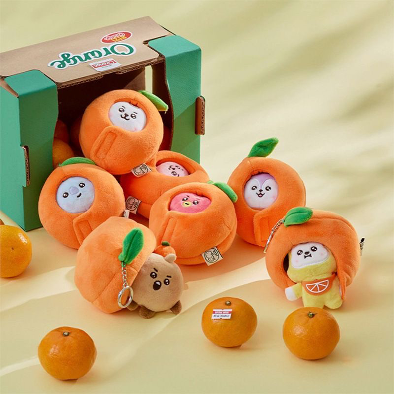 BT21 Orange Party Plush 2