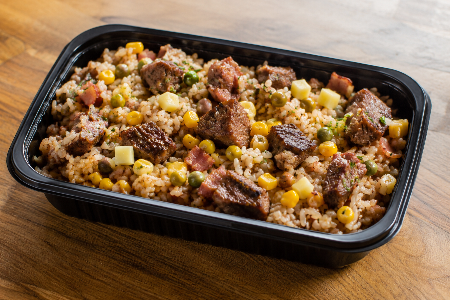 Arroz Carreteiro com Fraldinha