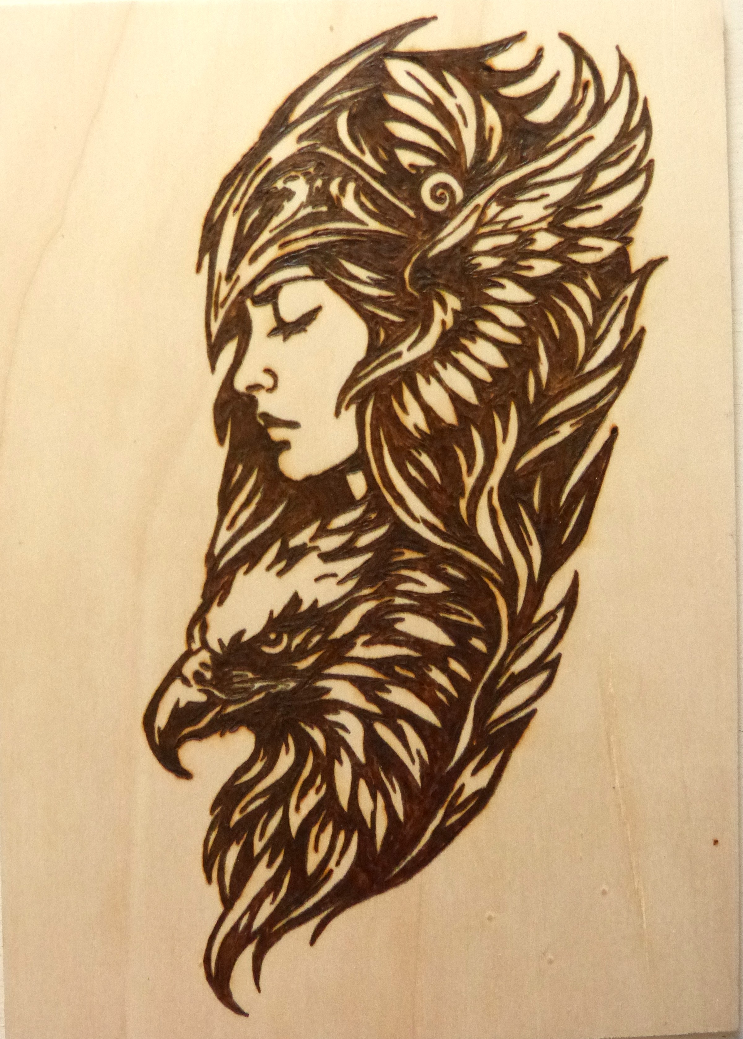 Valkyrie mit Adler